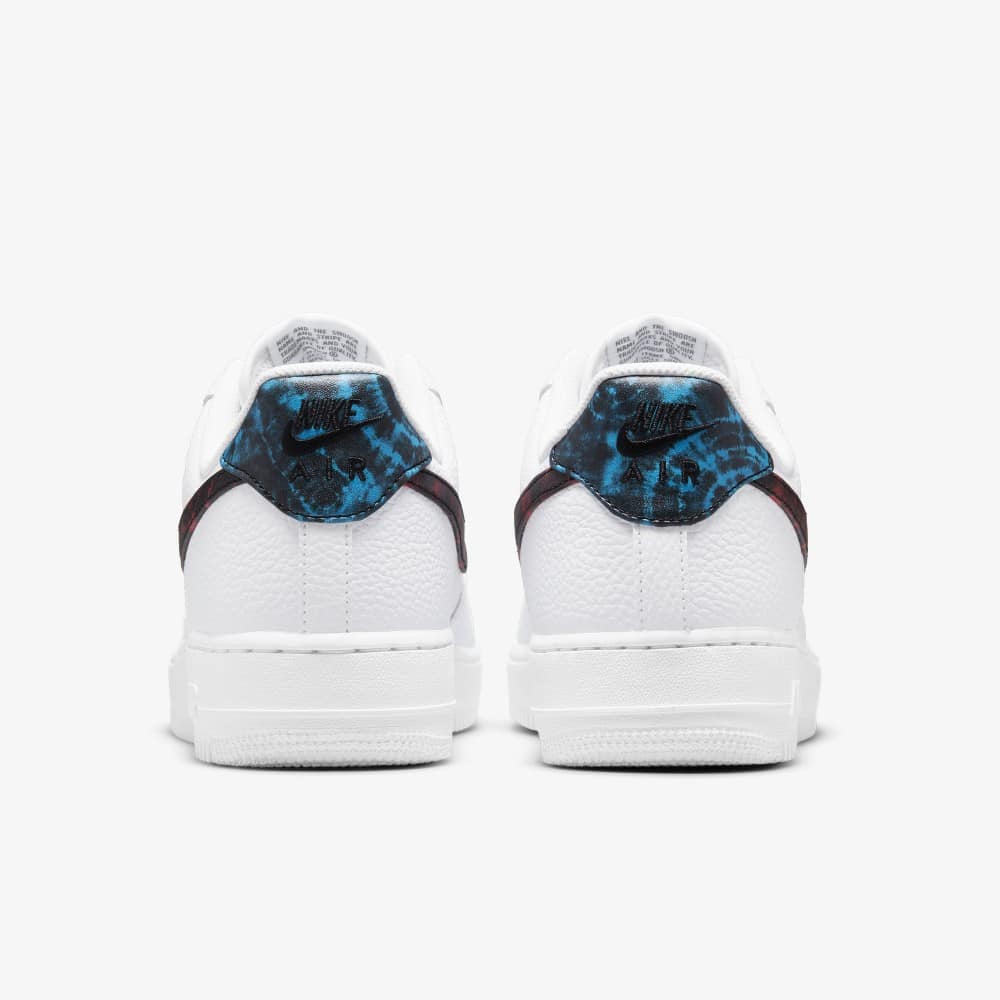 Air force 1 tie dye blue sale